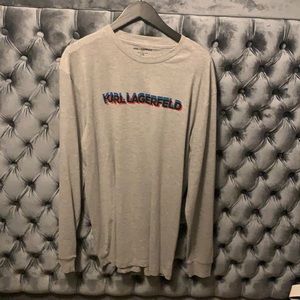 Karl Lagerfeld Men’s Long Sleeve Shirt L/G Grey